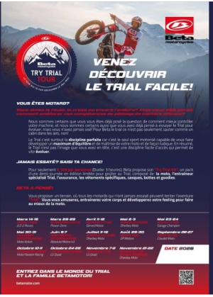 Venez découvrir le Trial facile - Toutes nos dates